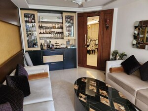Living Room in 4 BHK Builder Floor at Sushant Lok I – for Sale
