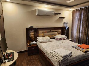 Bedroom in 4 BHK Builder Floor at Sushant Lok I – for Sale