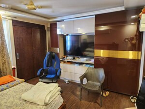 Living Room in 4 BHK Builder Floor at Sushant Lok I – for Sale