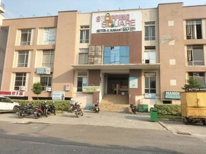  Office Space – Exterior View View at Ansal API Shopping Square, Sushant Golf City - for Rent