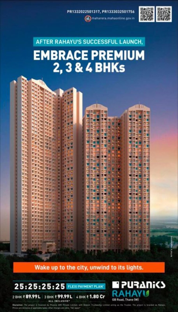 Exterior View, puraniks-rahayu 1 Bedroom 449 Sq.Ft. Apartment In Ghodbunder Road Thane 10457838