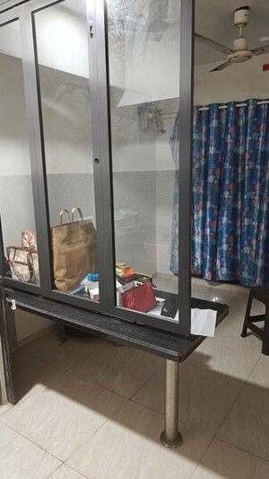 Kitchen in 1 BHK Apartment at Lodha Crown Quality Homes, Majiwada – for Rent