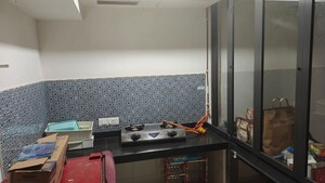 Kitchen in 1 BHK Apartment at Lodha Crown Quality Homes, Majiwada – for Rent