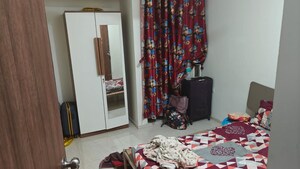 Bedroom in 1 BHK Apartment at Lodha Crown Quality Homes, Majiwada – for Rent