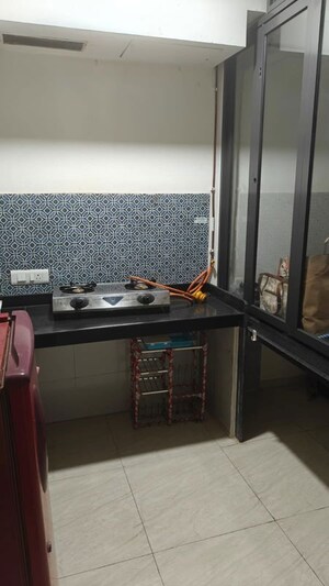 Kitchen in 1 BHK Apartment at Lodha Crown Quality Homes, Majiwada – for Rent