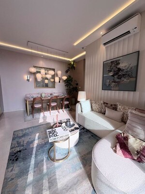 Living Room in 3 BHK Apartment at Piramal Mahalaxmi, Mahalaxmi – for Sale