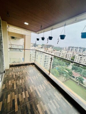 Balcony in 3 BHK Apartment at Kolte Patil 24K Glamore, Undri – for Sale