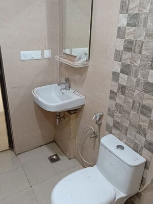 Bathroom in 2 BHK Builder Floor at Signature Global Park, Sohna Sector 36 – for Rent