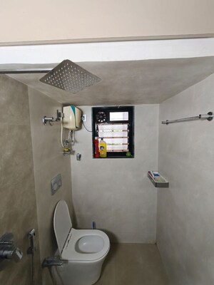 Bathroom in 2 BHK Apartment at GHP Shree Vijay Vihar Complex, Powai – for Sale