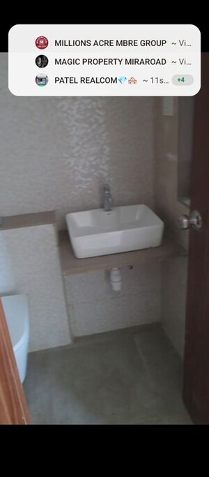 Bathroom in 3 BHK Apartment at Kalpataru Srishti Namaah, Mira Road – for Rent