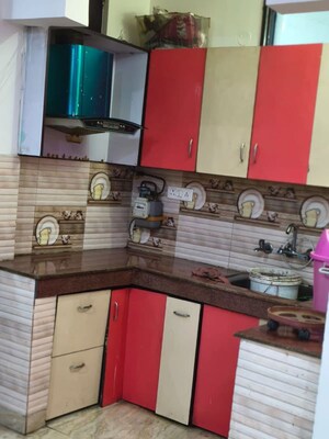 Kitchen in 2 BHK Builder Floor at Dwarka Mor – for Rent
