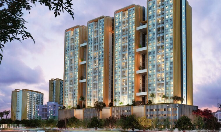 Exterior View, duville-riverdale-grove 3 Bedroom 1600 Sq.Ft. Apartment In Kharadi Pune 10457984