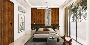 Bedroom in 4 BHK Builder Floor at Auram Floor, South City 2 – for Sale
