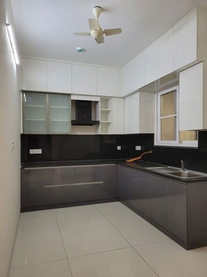 Kitchen in 3 BHK Apartment at Jayabheri The Summit, Narsingi – for Rent
