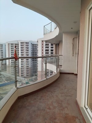 Balcony in 2 BHK Apartment at Rishita Mulberry Heights, Sushant Golf City – for Rent