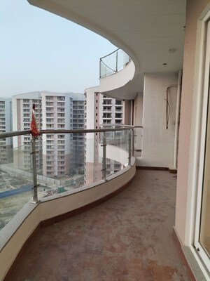 Balcony in 2 BHK Apartment at Rishita Mulberry Heights, Sushant Golf City – for Rent