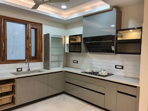 Kitchen in 3 BHK Builder Floor at Indira Colony – for Rent