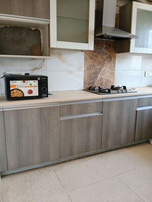 Kitchen in 3 BHK Builder Floor at Sushant Lok Iii – for Rent