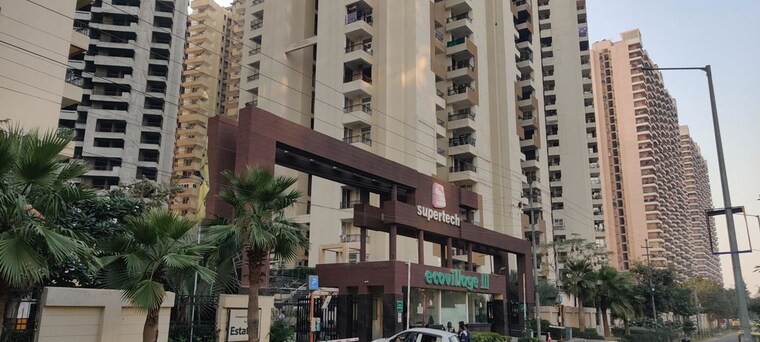 Exterior View, supertech-ecovillage-iii 3 Bedroom 1290 Sq.Ft. Apartment In Sector 16b Greater Noida Greater Noida 10450684
