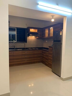 Kitchen in 2 BHK Apartment at Kakade City, Karve Nagar – for Rent