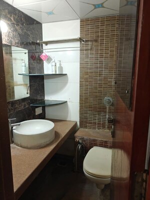 Bathroom in 2 BHK Apartment at Mayfair Sonata Greens, Vikhroli West – for Rent