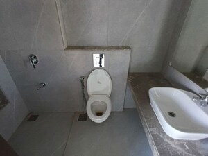 Bathroom in 3 BHK Apartment at Prestige Siesta, Mulund West – for Rent