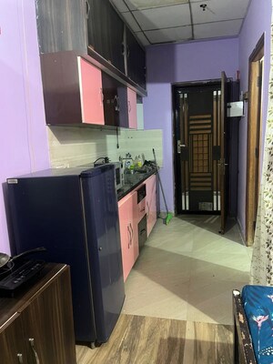 Kitchen in Studio Apartment at Eldeco Mystic Greens, Omicron I Greater Noida – for Sale