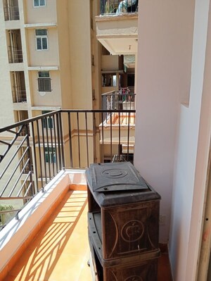 Balcony in 2 BHK Apartment at Nilaya Greens, Raj Nagar Extension – for Rent