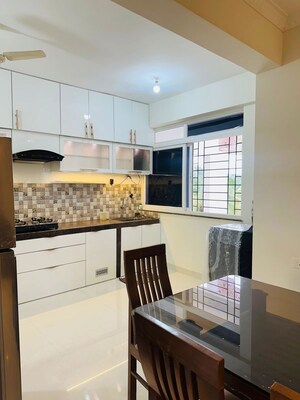 Kitchen in 3 BHK Apartment at Taleigao – for Rent