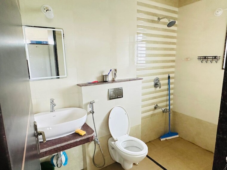 Bathroom, taleigao 3 Bedroom 1500 Sq.Ft. Apartment In Taleigao Goa 10458267