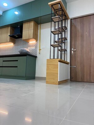 Kitchen in 3 BHK Apartment at Brigade El Dorado, Bagaluru – for Rent
