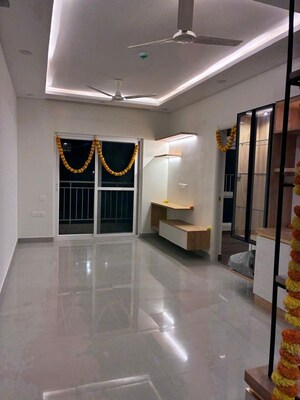 Living Room in 3 BHK Apartment at Brigade El Dorado, Bagaluru – for Rent