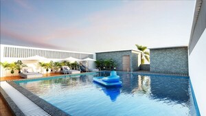 Swimming Pool in 2 BHK Apartment at Platinum East Woods, Kannamangala – for Sale