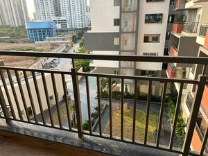 Balcony in 3 BHK Apartment at Lotus Grand, Kokapet – for Rent