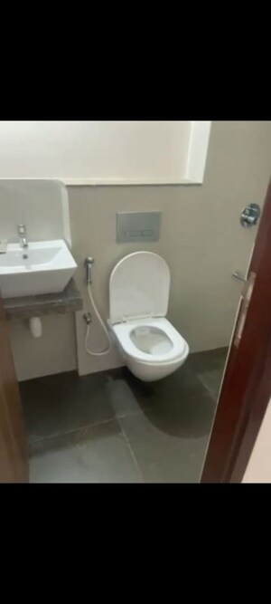 Bathroom in 2 BHK Apartment at Piramal  Vaikunth Cluster 4, Balkum Pada – for Rent