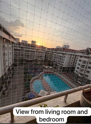 Balcony in 2 BHK Apartment at Raheja Residency, Koramangala – for Rent