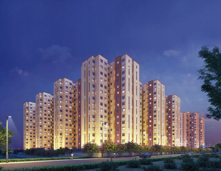 Exterior View, shriram-107-south-east 2 Bedroom 690 Sq.Ft. Apartment In Attibele Bangalore 10452803