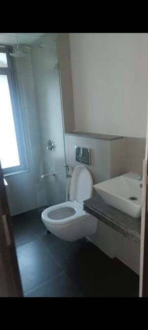 Bathroom in 4 BHK Apartment at Piramal  Vaikunth Cluster 4, Balkum Pada – for Rent