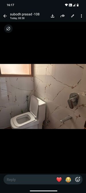 Bathroom in 2.5 BHK Independent House at RWA Apartments Sector 92, Sector 92 – for Rent