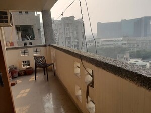 Balcony in 4 BHK Apartment at Army Sispal Vihar, Sector 49 – for Rent
