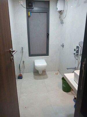 Bathroom in 3 BHK Apartment at Arkade Aspire, Goregaon East – for Rent