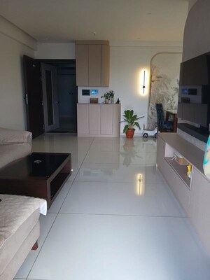 Living Room in 3 BHK Apartment at Arkade Aspire, Goregaon East – for Rent