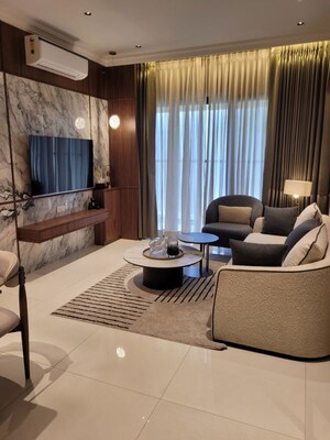 Living Room in 2 BHK Apartment at Kumar Magna City, Manjri Budruk – for Sale