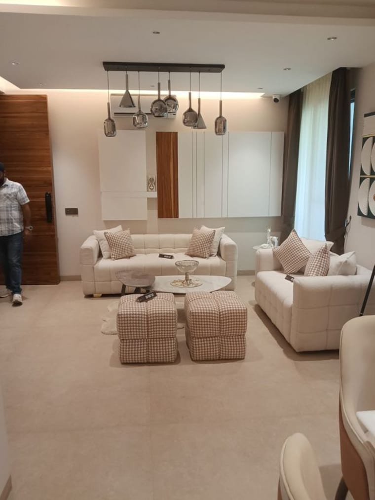 Living Room, hermitage-royale 3 Bedroom 1880 Sq.Ft. Apartment In Ramgarh Bhudda Zirakpur 10458446