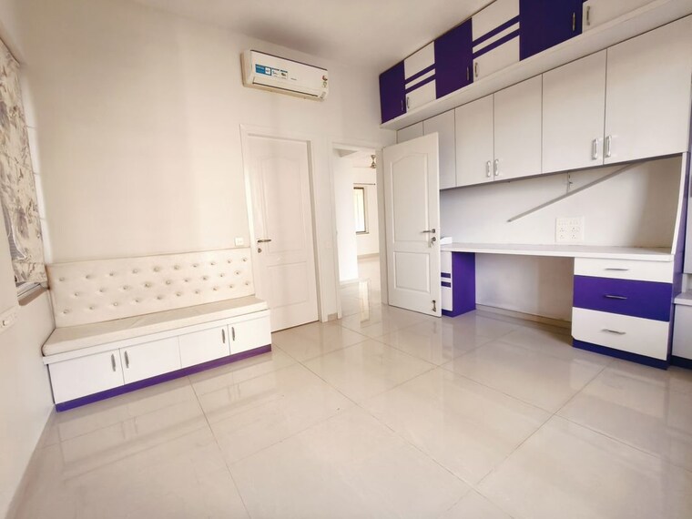 Tv Room, kumar-princetown-royal 3 Bedroom 1700 Sq.Ft. Apartment In Undri Pune 10442130