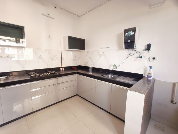 Kitchen, kumar-princetown-royal 3 Bedroom 1700 Sq.Ft. Apartment In Undri Pune 10442130
