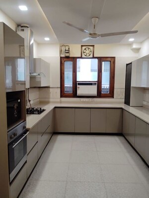 Kitchen in 4 BHK Builder Floor at Panchsheel Park – for Rent