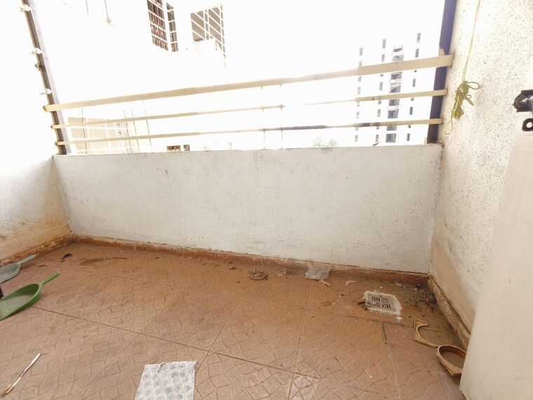 Balcony, green-palms 2 Bedroom 1000 Sq.Ft. Apartment In Undri Pune 10458504