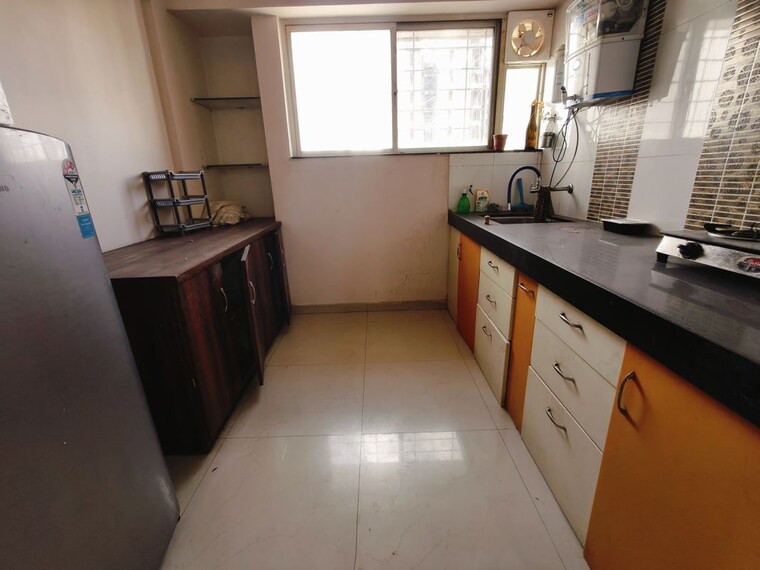 Kitchen, green-palms 2 Bedroom 1000 Sq.Ft. Apartment In Undri Pune 10458504