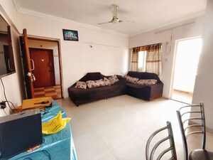 Living Room in 2 BHK Apartment at Green Palms, Undri – for Rent